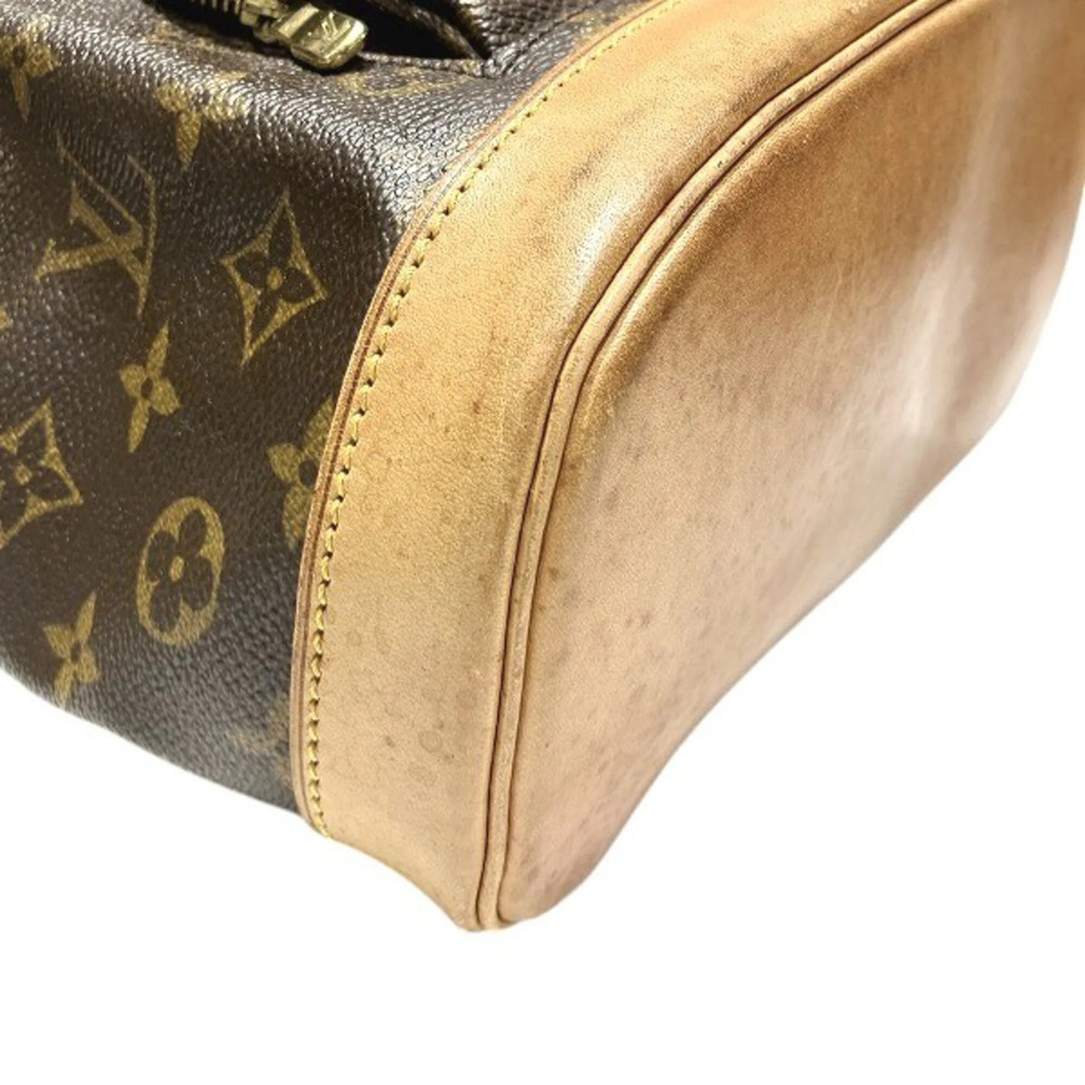 LOUIS VUITTON Authentic Brown Monogram Backpack - Picture 7 of 9